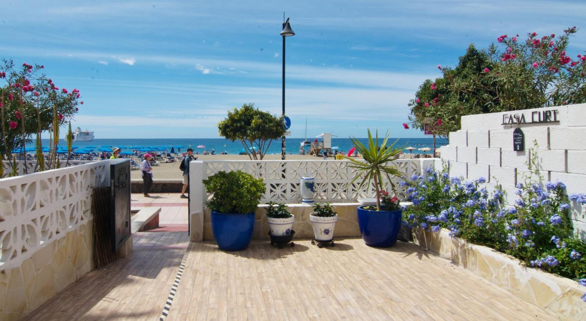 فيلا Casa Curt, Vista Mar Y Playa أرونا المظهر الخارجي الصورة